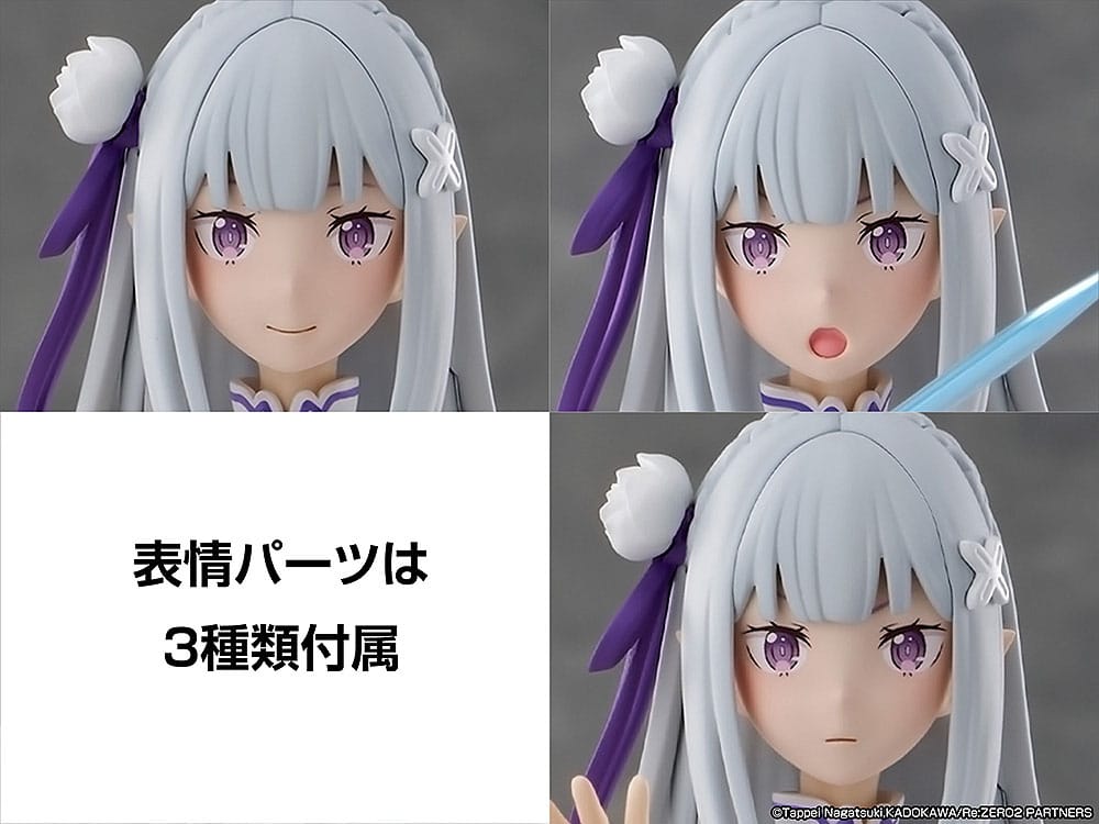 Re:Zero Starting Life in Another World Plastic Model Kit Emilia 16 cm - AniMuchuu
