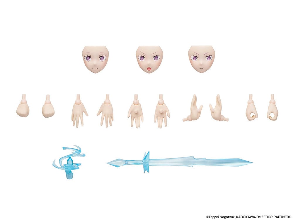 Re:Zero Starting Life in Another World Plastic Model Kit Emilia 16 cm - AniMuchuu