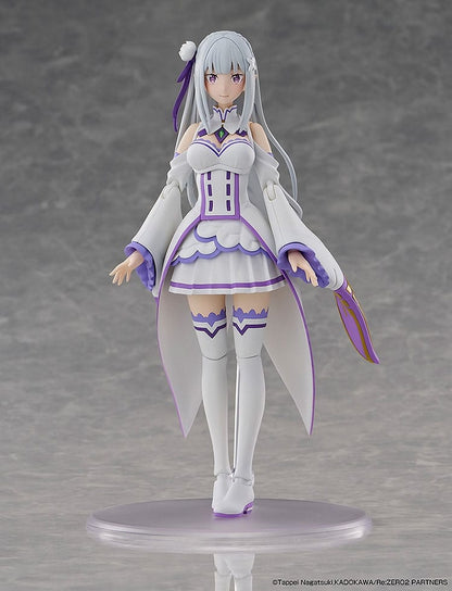 Re:Zero Starting Life in Another World Plastic Model Kit Emilia 16 cm - AniMuchuu