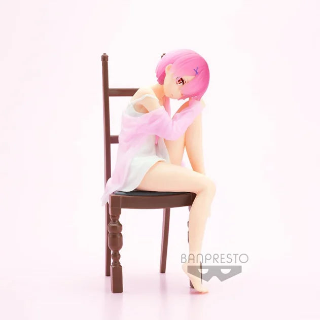 Re:Zero Relax Time PVC Statue Ram 14 cm - AniMuchuu