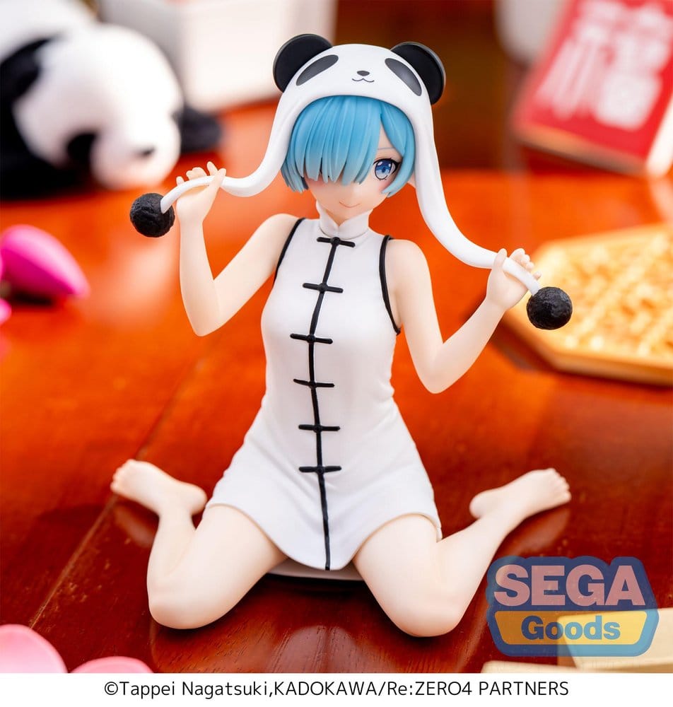 Re:Zero Starting Life in Another World Yumemirize PVC Statue Rem Panda 11 cm - AniMuchuu