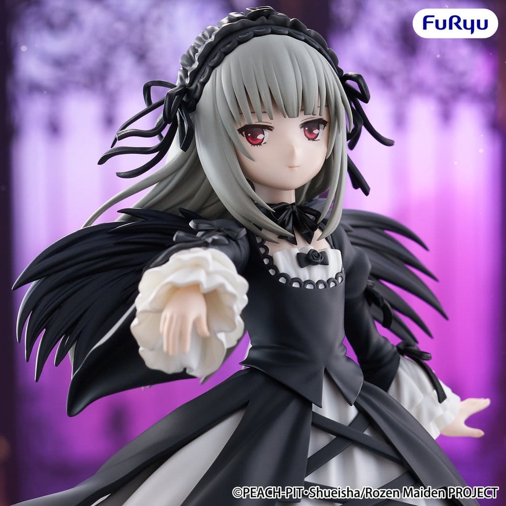 Rozen Maiden Trio-Try-iT PVC Statue Suigintou 18 cm - AniMuchuu