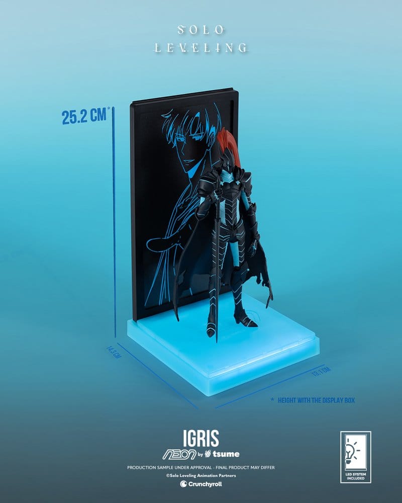 Solo Leveling Neon Figure 1/9 Igris 25 cm
 - AniMuchuu