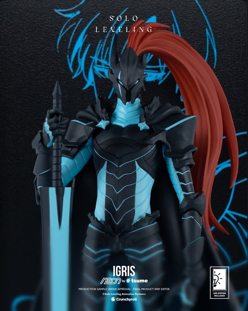 Solo Leveling Neon Figure 1/9 Igris 25 cm
 - AniMuchuu