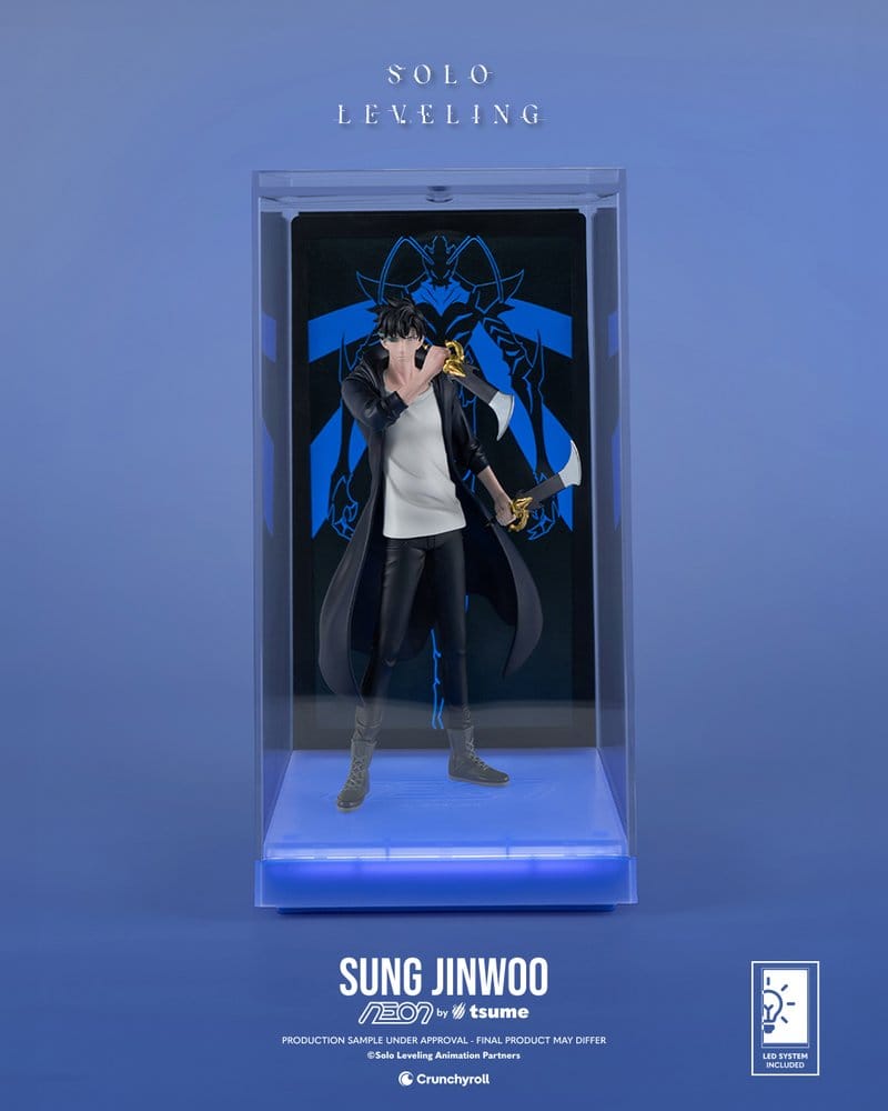 Solo Leveling Neon Figure 1/9 Sung Jinwoo 25 cm - AniMuchuu