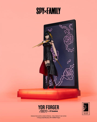 Spy x Family Neon Figure 1/9 Yor Forger 25 cm - AniMuchuu