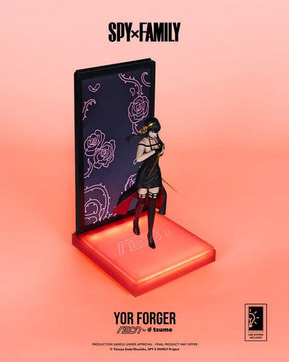 Spy x Family Neon Figure 1/9 Yor Forger 25 cm - AniMuchuu