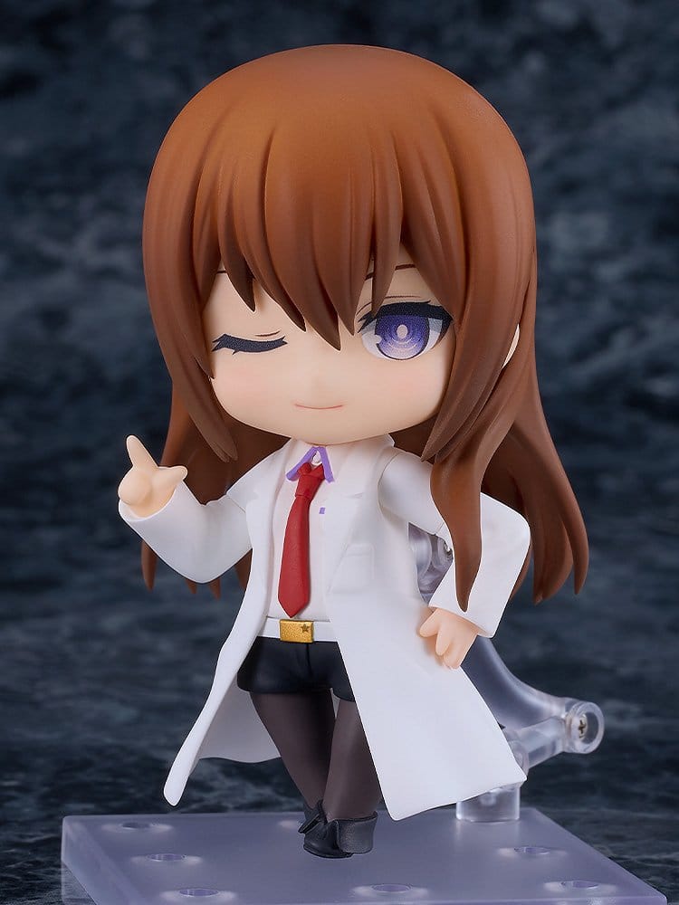 Steins;Gate Basic Nendoroid Action Figure Kurisu Makise Lab Coat 10 cm - AniMuchuu
