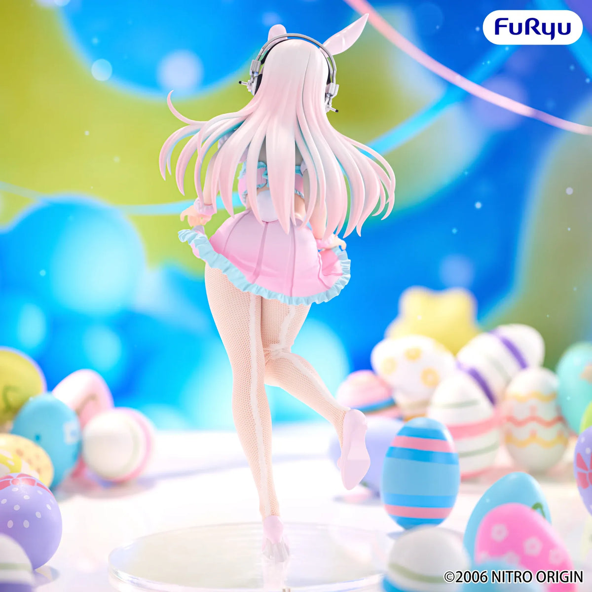Super Sonico Easter BiCute Bunnies PVC Figure 29 cm - AniMuchuu
