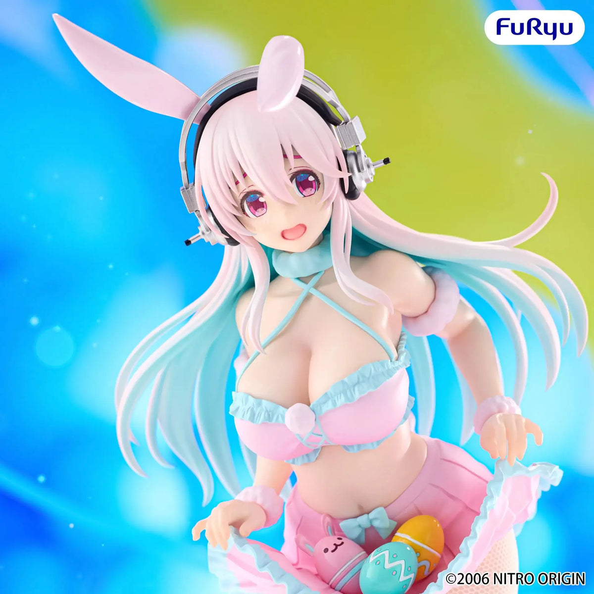 Super Sonico Easter BiCute Bunnies PVC Figure 29 cm - AniMuchuu