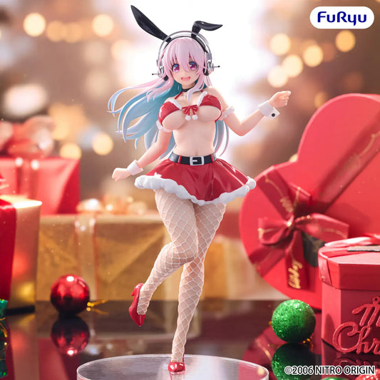Super Sonico Santa BiCute Bunnies PVC Figure 30 cm - AniMuchuu