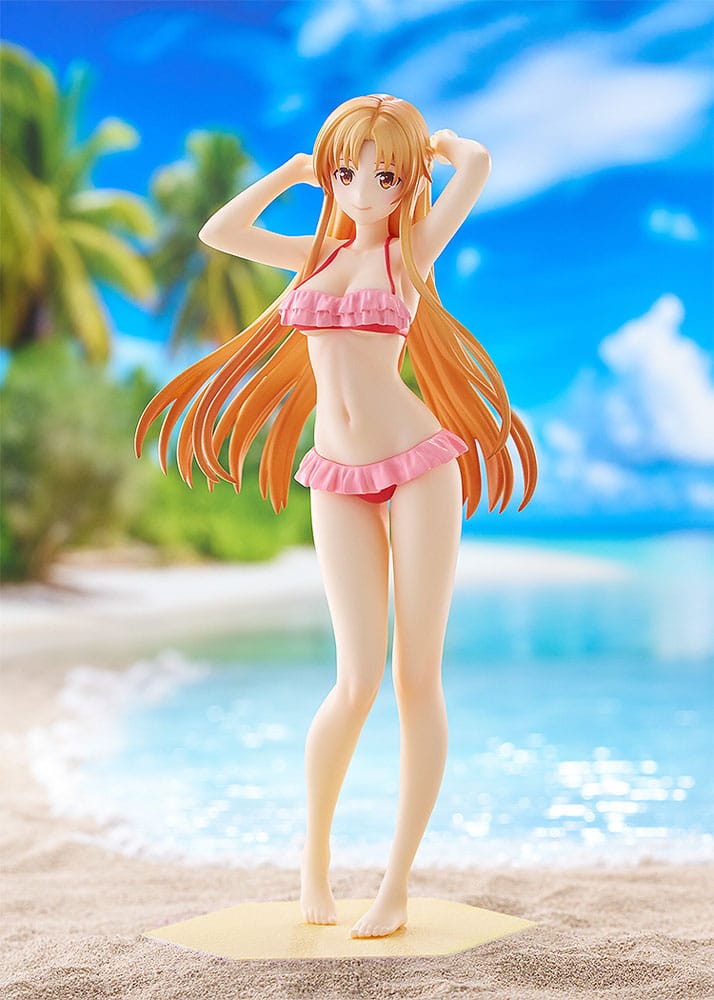 Sword Art Online Pop Up Parade PVC Statue Beach Queens Asuna 17 cm
