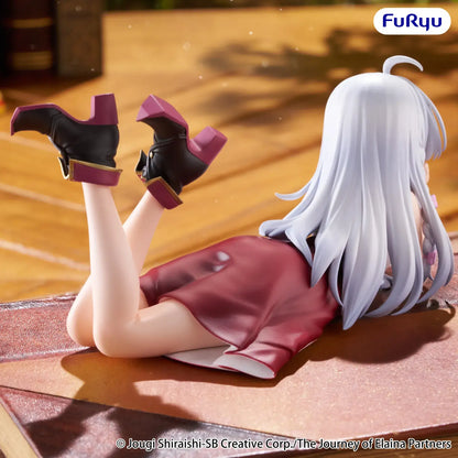The Journey of Elaina Noodle Stopper PVC Statue Elaina: Laying Down 11 cm - AniMuchuu
