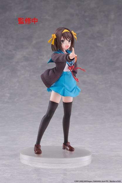 The Melancholy of Haruhi Suzumiya Coreful PVC Figure Haruhi Suzumiya 18 cm - AniMuchuu