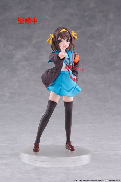 The Melancholy of Haruhi Suzumiya Coreful PVC Figure Haruhi Suzumiya 18 cm - AniMuchuu