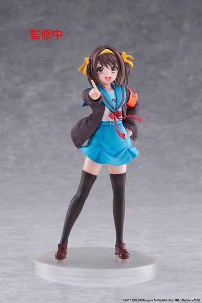 The Melancholy of Haruhi Suzumiya Coreful PVC Figure Haruhi Suzumiya 18 cm - AniMuchuu