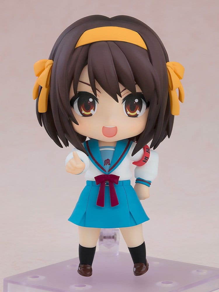 The Melancholy of Haruhi Suzumiya Nendoroid Action Figure Haruhi Suzumiya 2.0 10 cm - AniMuchuu
