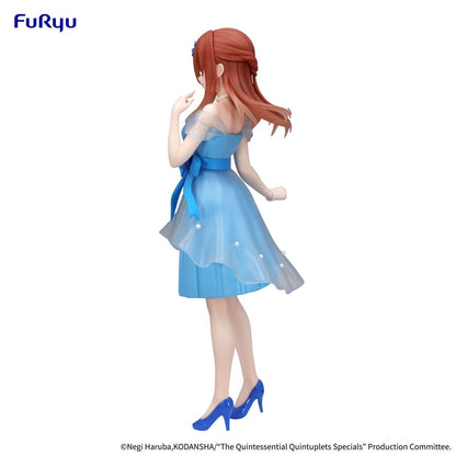 The Quintessential Quintuplets Trio-Try-iT PVC Statue Miku Nakano: Pastel Dress 21 cm - AniMuchuu