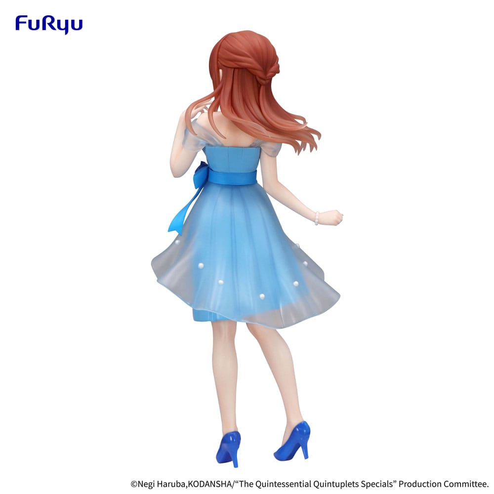 The Quintessential Quintuplets Trio-Try-iT PVC Statue Miku Nakano: Pastel Dress 21 cm - AniMuchuu