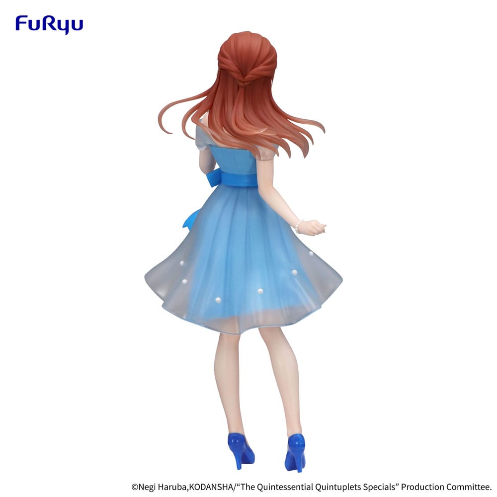 The Quintessential Quintuplets Trio-Try-iT PVC Statue Miku Nakano: Pastel Dress 21 cm - AniMuchuu