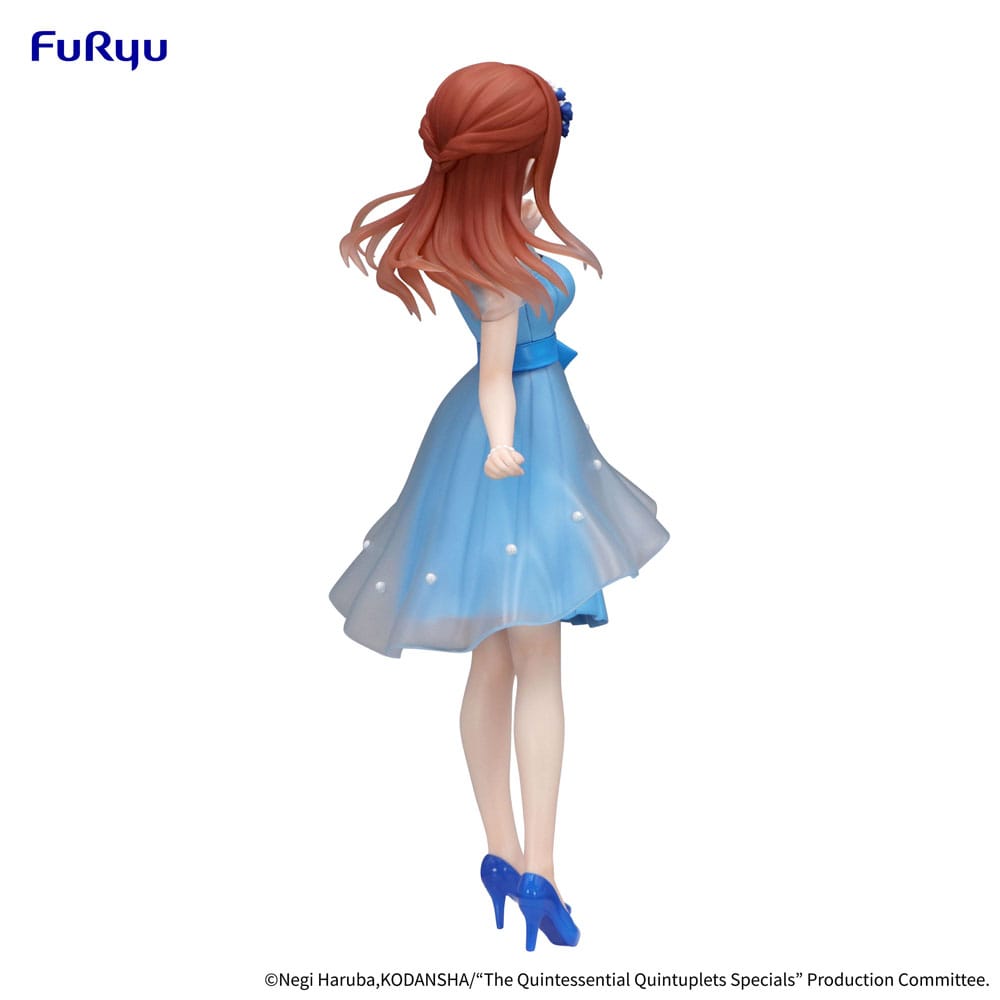 The Quintessential Quintuplets Trio-Try-iT PVC Statue Miku Nakano: Pastel Dress 21 cm - AniMuchuu