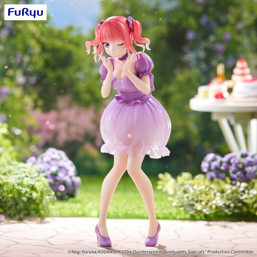 The Quintessential Quintuplets Trio-Try-iT PVC Statue Nino: Pastel Dress 20 cm - AniMuchuu