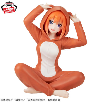 The Quintessential Quintuplets Relax Time PVC Figure Yotsuba Nakano 12 cm - AniMuchuu