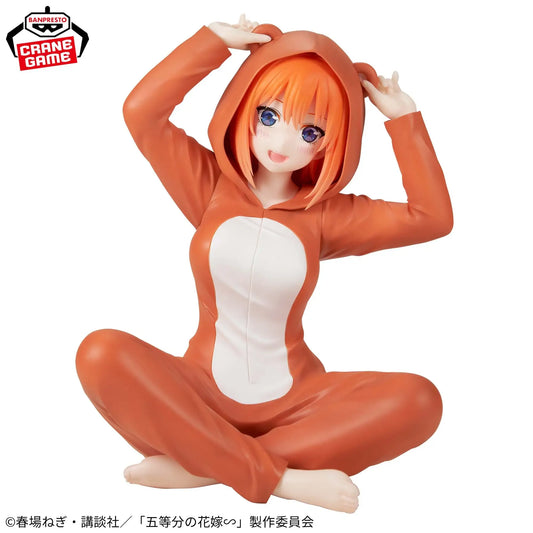 The Quintessential Quintuplets Relax Time PVC Figure Yotsuba Nakano 12 cm - AniMuchuu