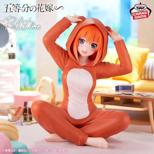 The Quintessential Quintuplets Relax Time PVC Figure Yotsuba Nakano 12 cm - AniMuchuu