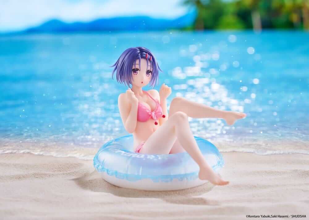 To Love-Ru Darkness Aqua Float Girls PVC Figure Haruna Sairenji 10 cm - AniMuchuu