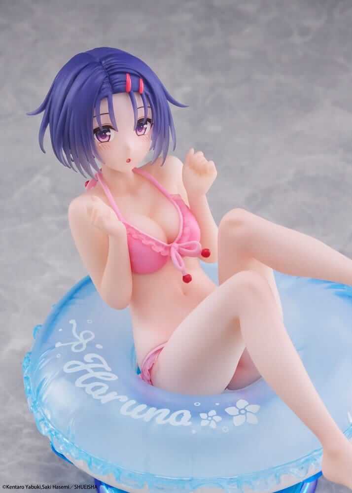 To Love-Ru Darkness Aqua Float Girls PVC Figure Haruna Sairenji 10 cm - AniMuchuu