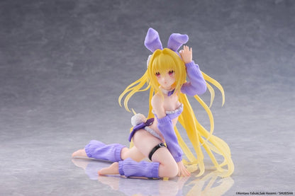 To Love-Ru Darkness Moflock PVC Figure Konjiki no Yami: Fluffy Bunny 13 cm - AniMuchuu