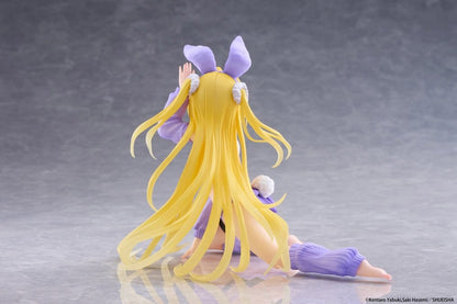 To Love-Ru Darkness Moflock PVC Figure Konjiki no Yami: Fluffy Bunny 13 cm - AniMuchuu