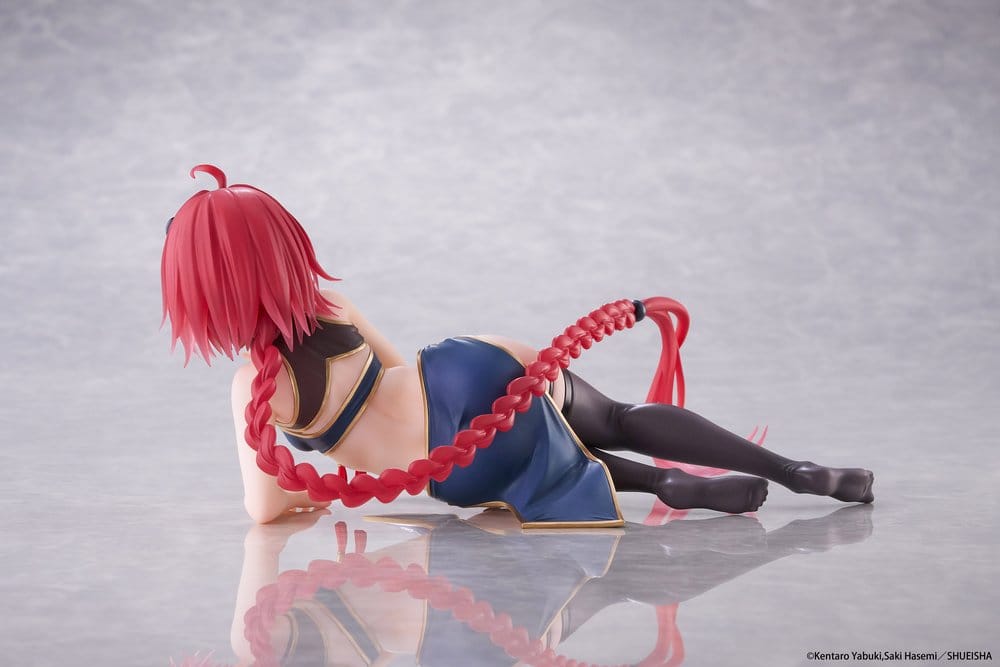 To Love-Ru Darkness Desktop Cute PVC Figure Mea Kurosaki: Chinese Dress 13 cm - AniMuchuu