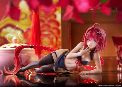 To Love-Ru Darkness Desktop Cute PVC Figure Mea Kurosaki: Chinese Dress 13 cm - AniMuchuu