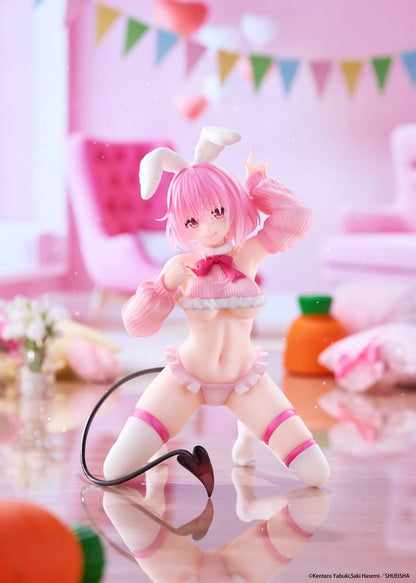 To Love-Ru Darkness Moflock PVC Figure Momo: Fluffy Bunny 13 cm - AniMuchuu