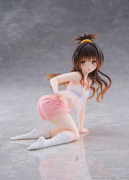 To Love-Ru PVC Statue Desktop Cute Figure Mikan Yuki: Roomwear 13 cm - AniMuchuu