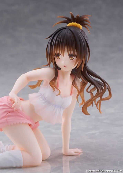To Love-Ru PVC Statue Desktop Cute Figure Mikan Yuki: Roomwear 13 cm - AniMuchuu