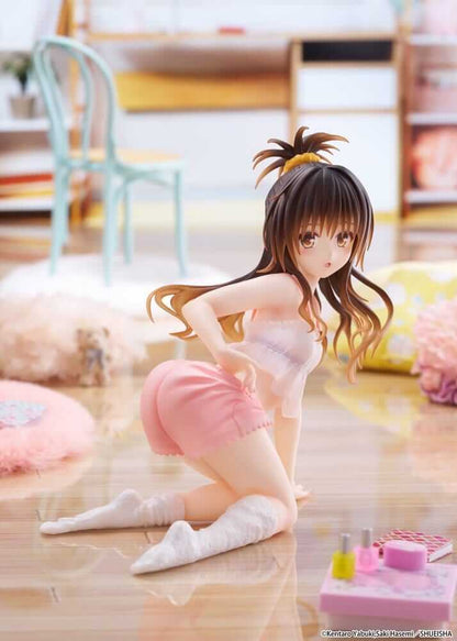 To Love-Ru PVC Statue Desktop Cute Figure Mikan Yuki: Roomwear 13 cm - AniMuchuu