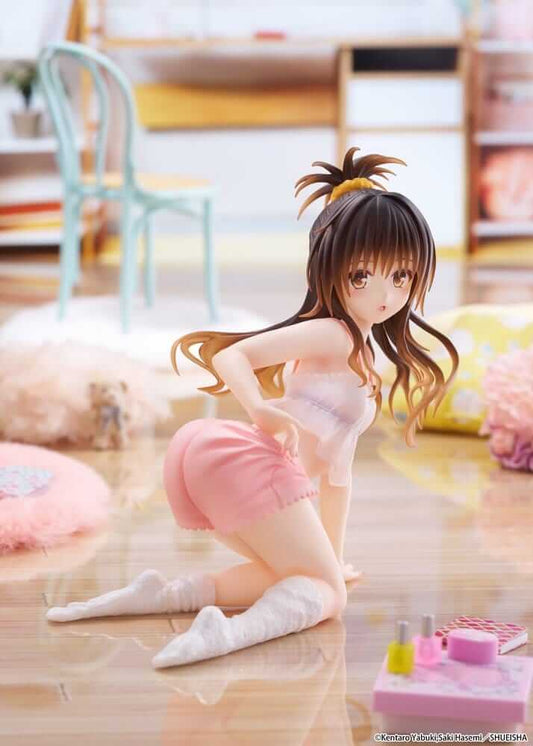 To Love-Ru PVC Statue Desktop Cute Figure Mikan Yuki: Roomwear 13 cm - AniMuchuu