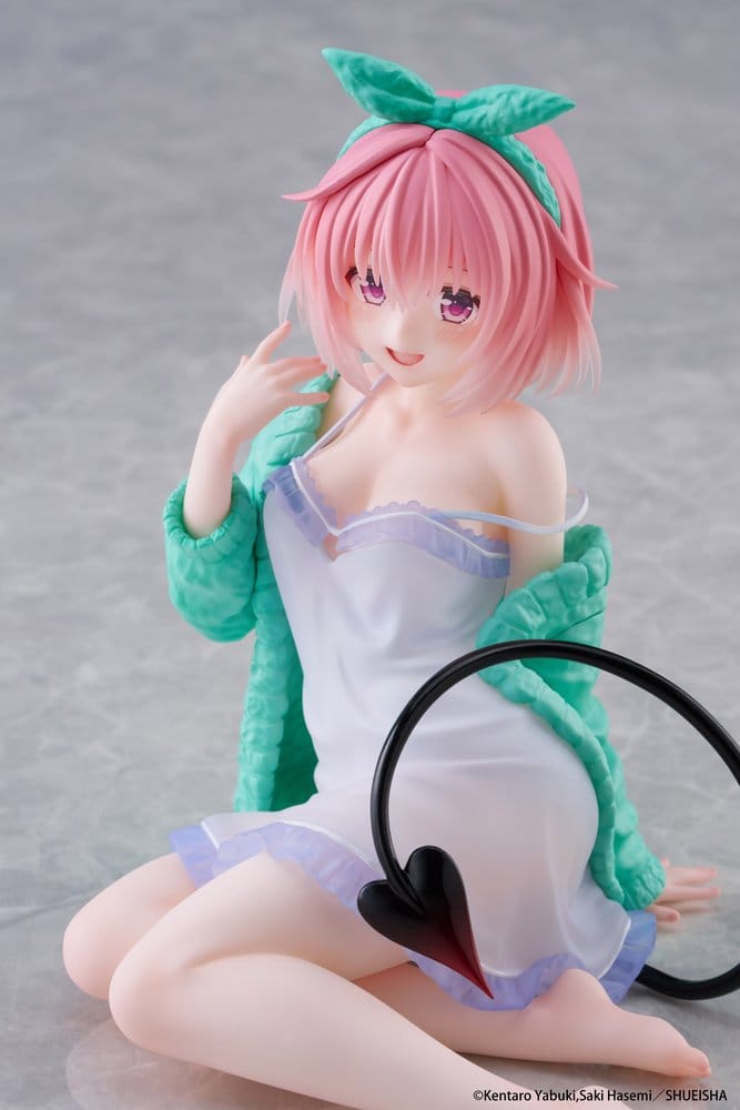 To Love-Ru Darkness Desktop Cute PVC Statue Momo Room Wear Ver. 13 cm - AniMuchuu