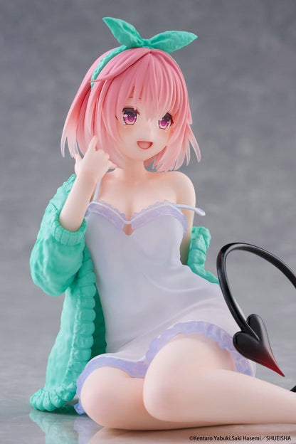 To Love-Ru Darkness Desktop Cute PVC Statue Momo Room Wear Ver. 13 cm - AniMuchuu