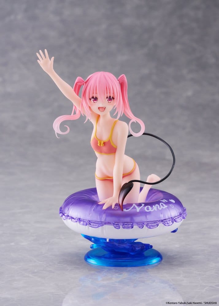 To Love-Ru Aqua Float Girls PVC Figure Nana Deviluke 10 cm - AniMuchuu