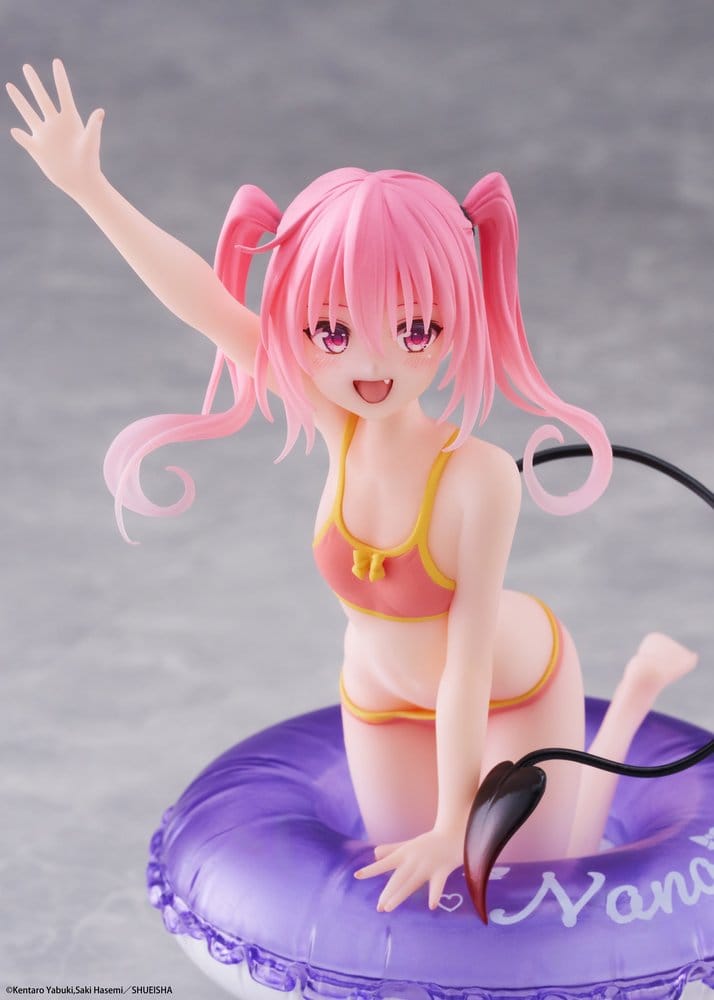To Love-Ru Aqua Float Girls PVC Figure Nana Deviluke 10 cm - AniMuchuu