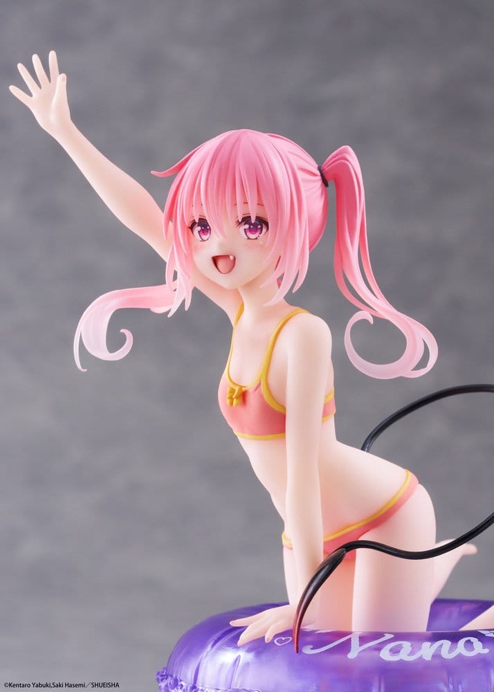 To Love-Ru Aqua Float Girls PVC Figure Nana Deviluke 10 cm - AniMuchuu