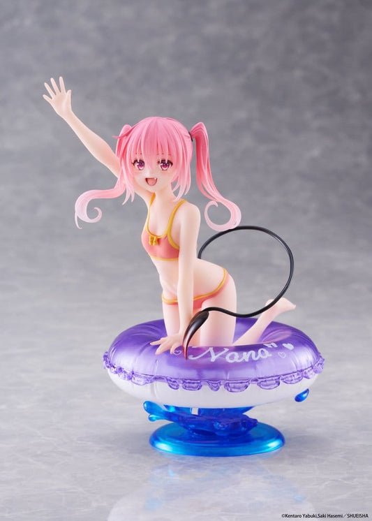 To Love-Ru Aqua Float Girls PVC Figure Nana Deviluke 10 cm - AniMuchuu