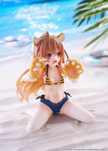 Toradora! Desktop Cute PVC Figure Taiga Aisaka: Tiger Costume Ver. 13 cm - AniMuchuu