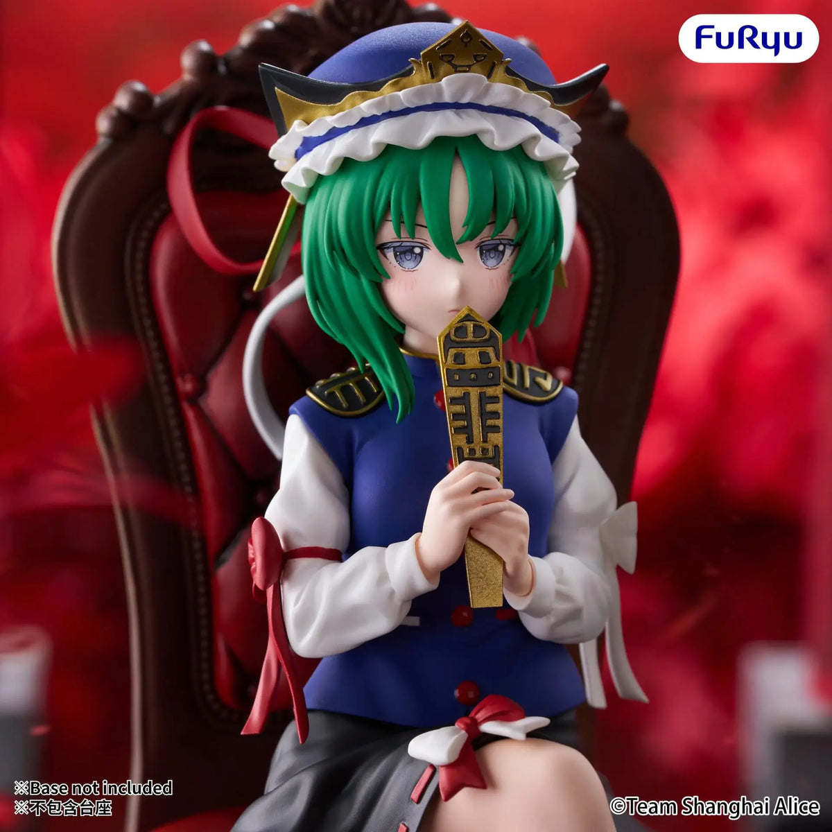 Touhou Project Noodle Stopper PVC Figure Eiki Shiki Yamazanadu 15 cm - AniMuchuu
