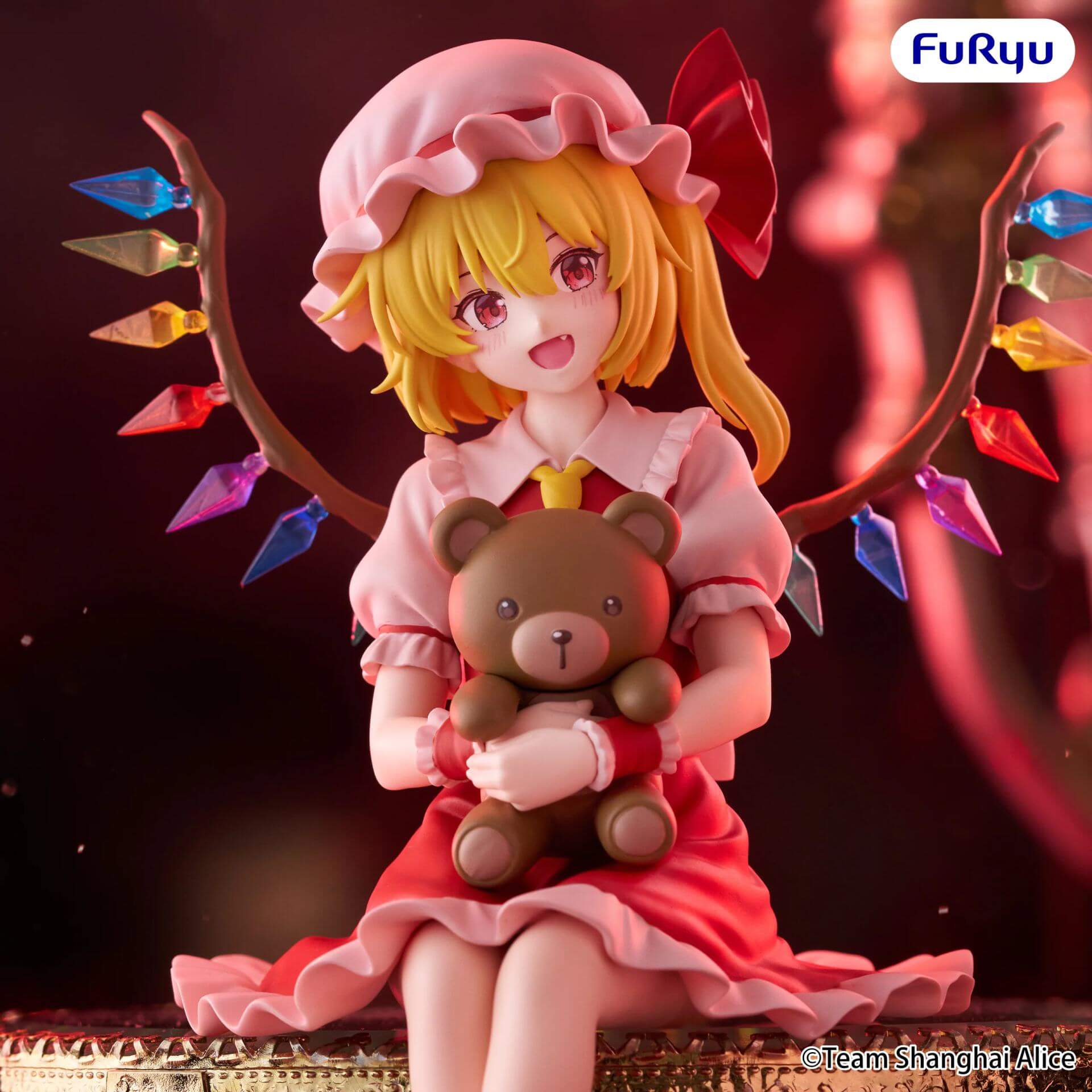 Touhou Project Noodle Stopper PVC Statue Flandre Scarlet 13 cm - AniMuchuu