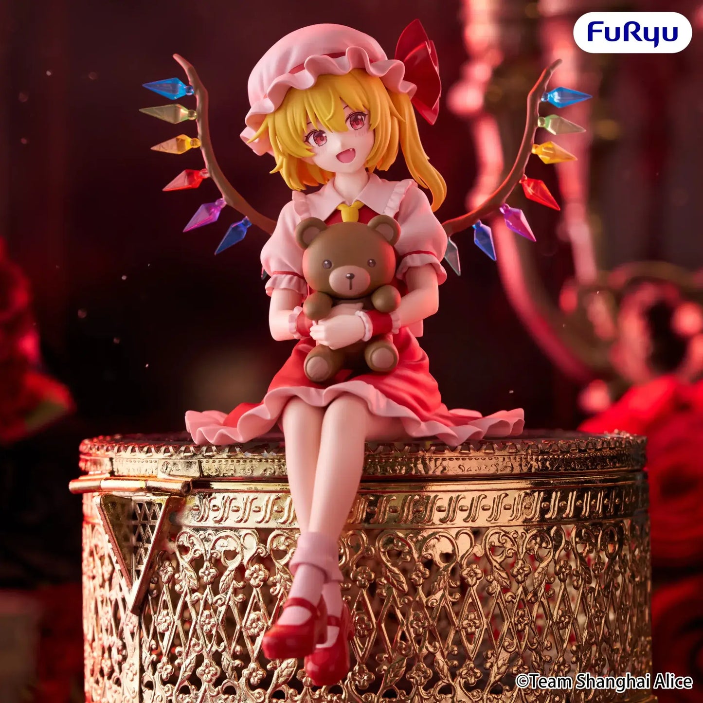 Touhou Project Noodle Stopper PVC Statue Flandre Scarlet 13 cm - AniMuchuu